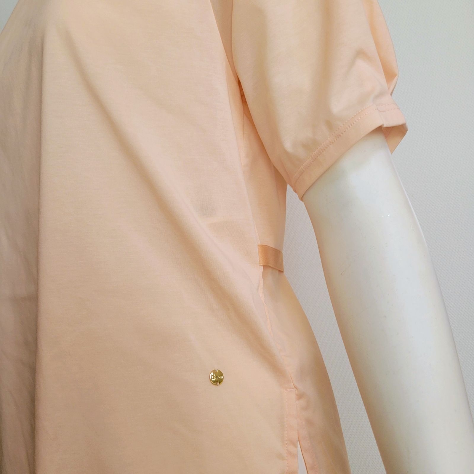 Chacott チャコット】チュニックTシャツ バックテープ ピンク M 未使用