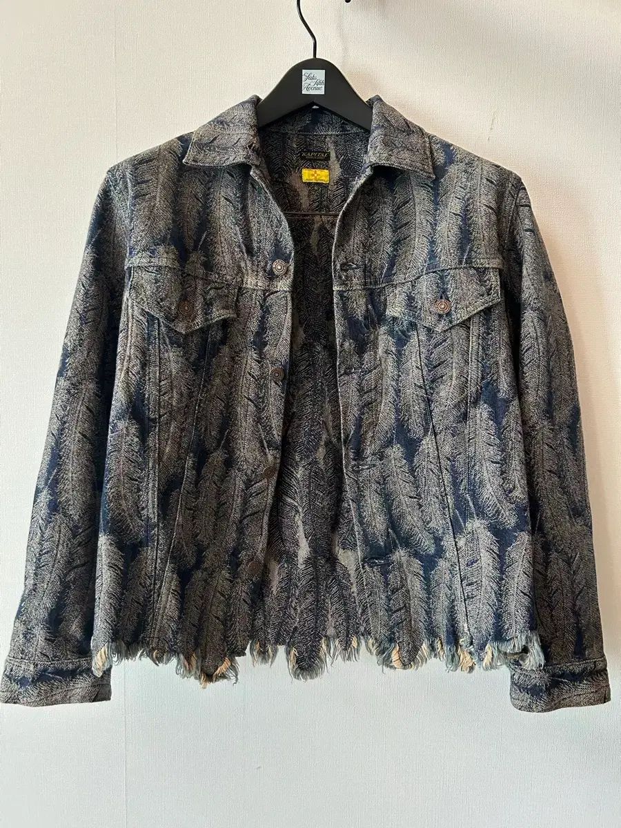 KAPITAL 12oz Magpie Denim Indigo (2)