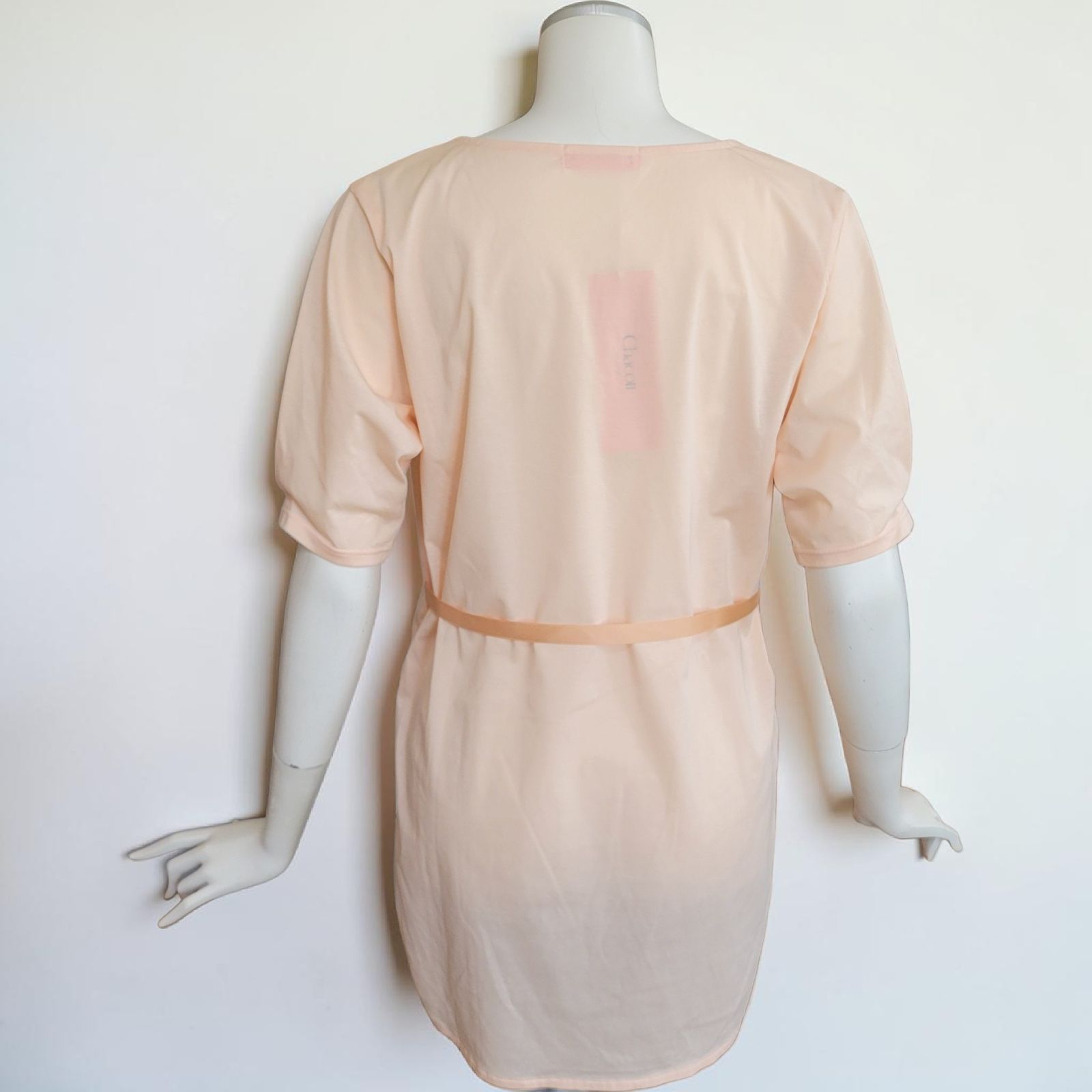 Chacott チャコット】チュニックTシャツ バックテープ ピンク M 未使用