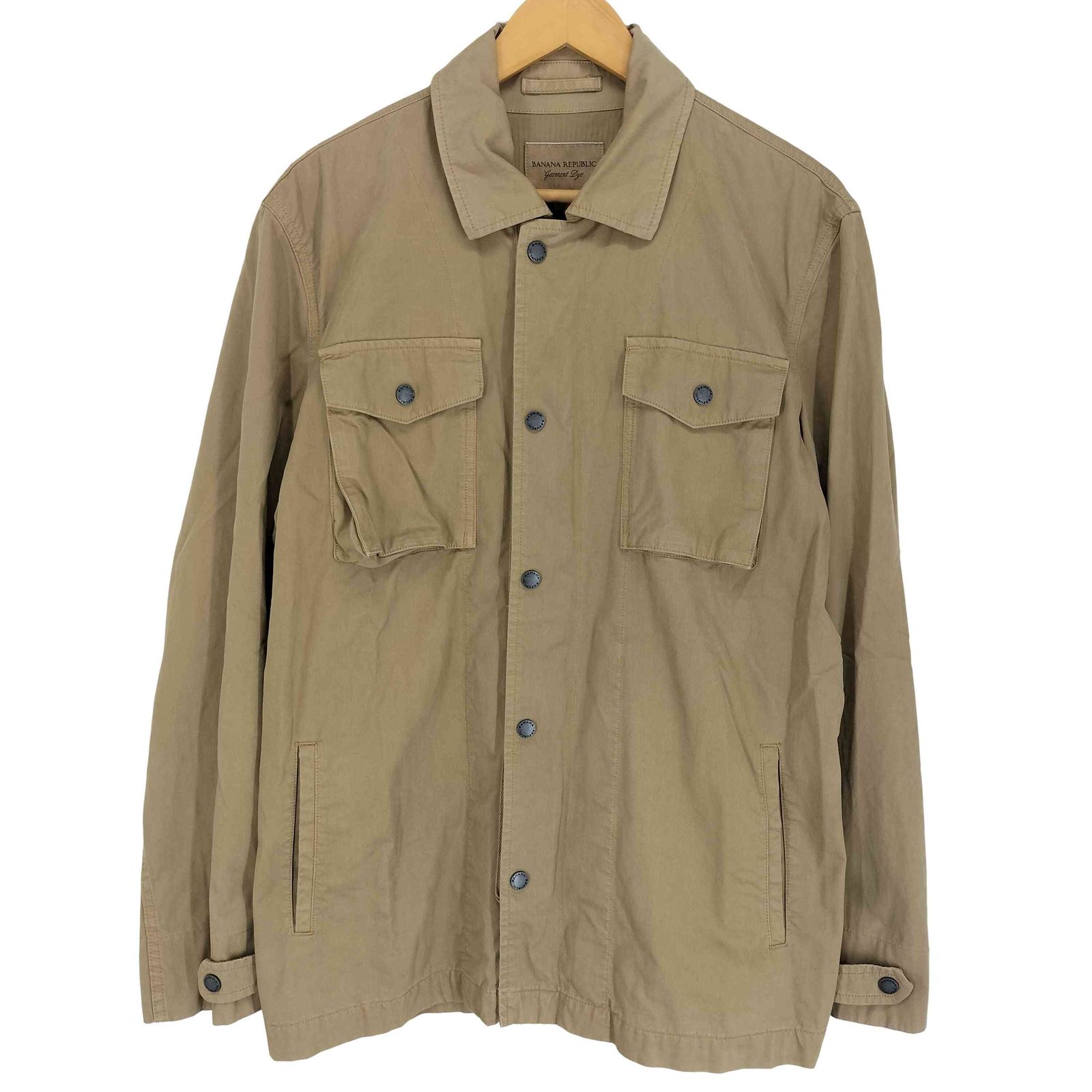 バナナリパブリック BANANA REPUBLIC 00S garment dye サファリジャケット メンズ JPN：L
