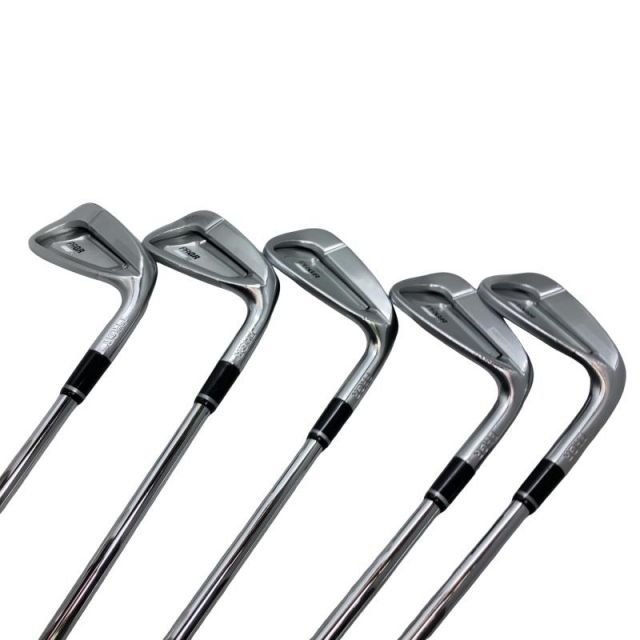 【中古】 プロギア PRGR 02 5S アイアンセット IR 純正特注シャフト (フレックスS) メンズ 男性用 右利き 右用 Cランク ゴルフクラブ