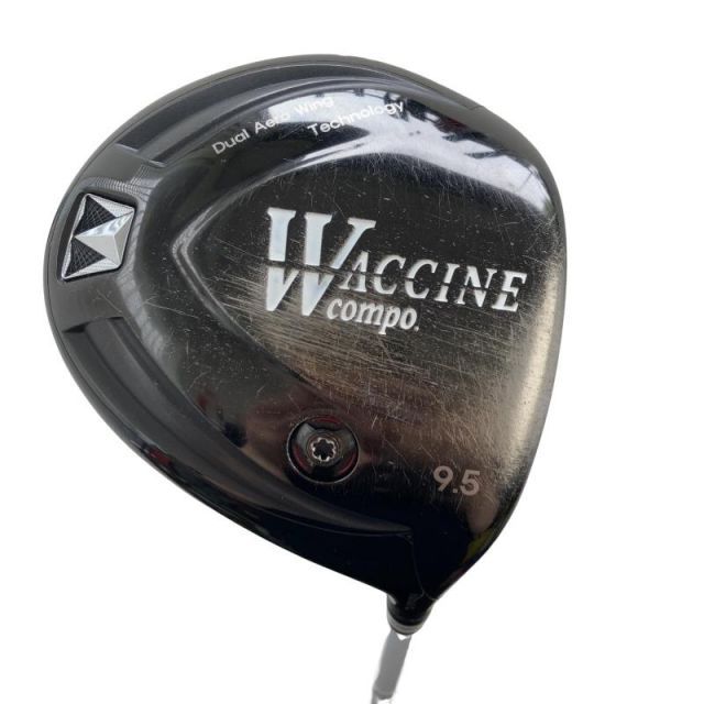 【中古】 グラビティー WACCINE compo.(ブラック) 9.5° ドライバー DR リシャフト (フレックスその他) メンズ 男性用 右利き 右用 Dランク ゴルフクラブ