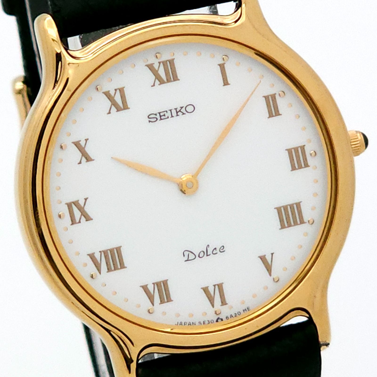 ★美品 SEIKO セイコー ドルチェ 5E30-6A20 QZ 動作品