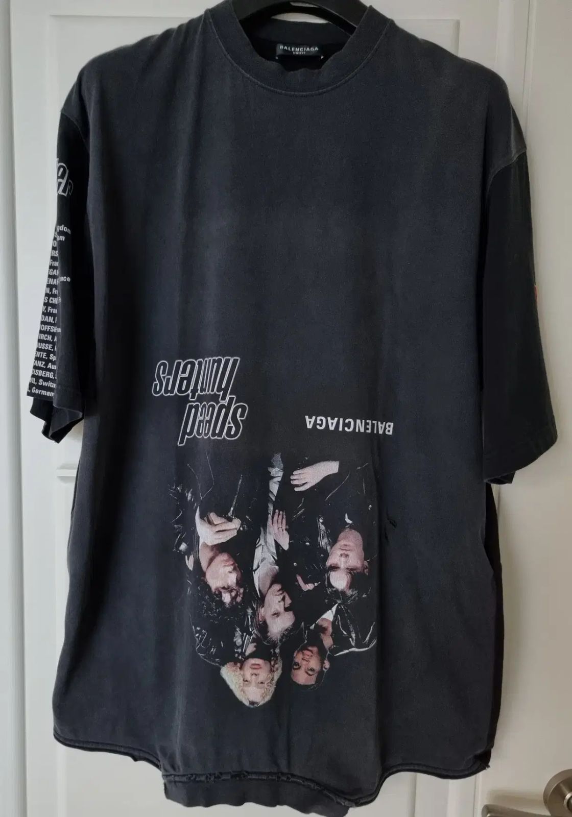 新品級 百貨店購入 バレンシアガ スピードハンター アップサイドダウン 半袖 Tシャツ 3