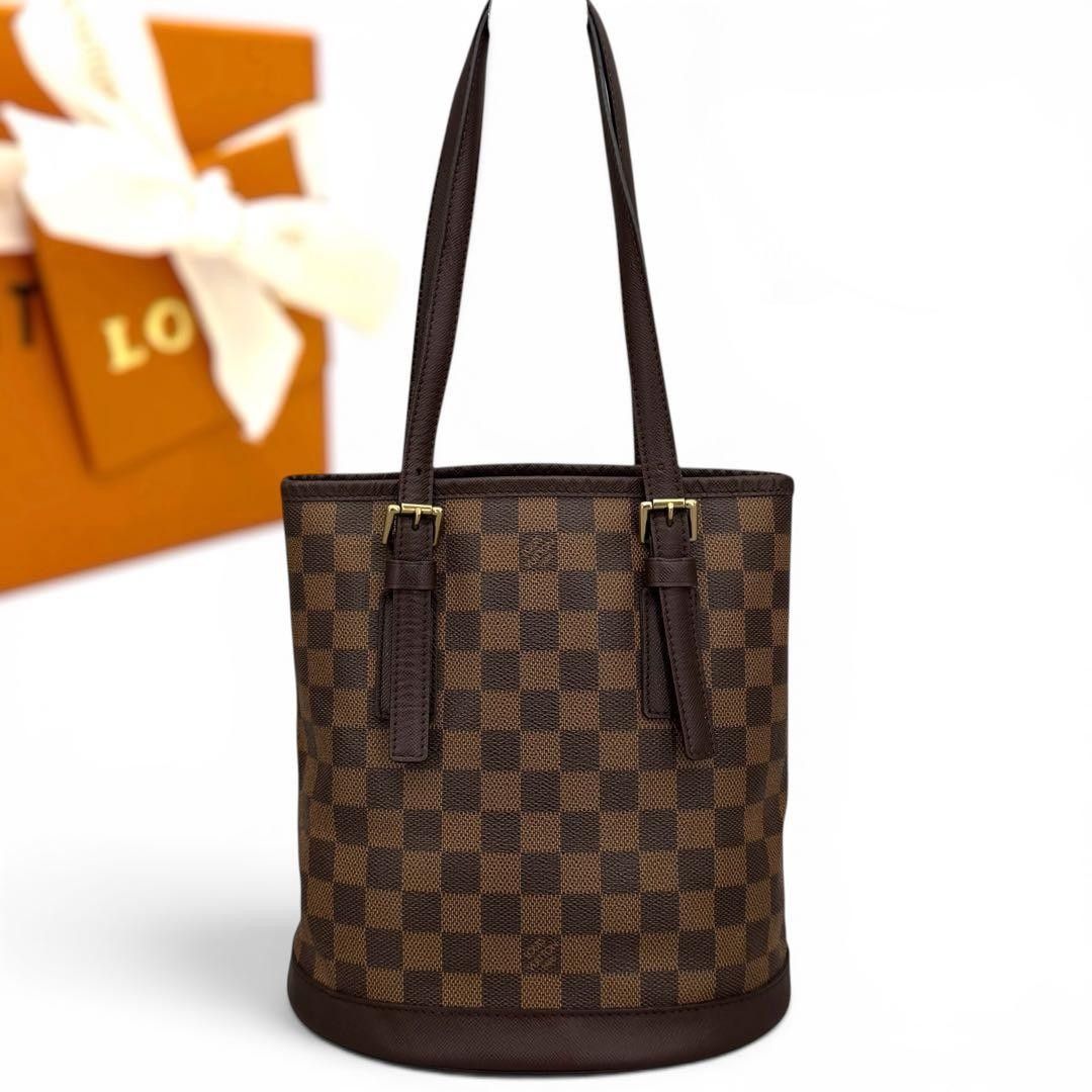 ルイヴィトン　ダミエ　エベヌ　マレ　トートバッグ　ハンドバッグ LOUIS VUITTON
