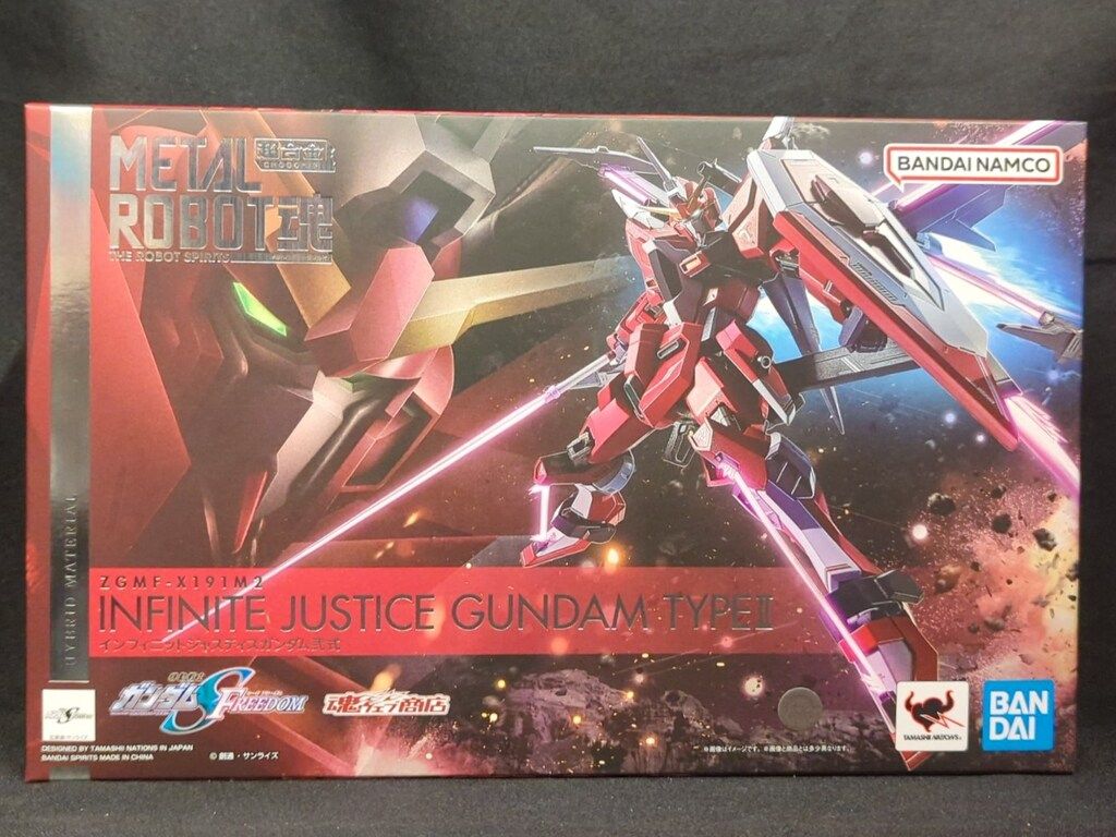 BANDAI SPIRITS METAL ROBOT魂 機動戦士ガンダムSEED FREEDOM インフィニットジャスティスガンダム弐式