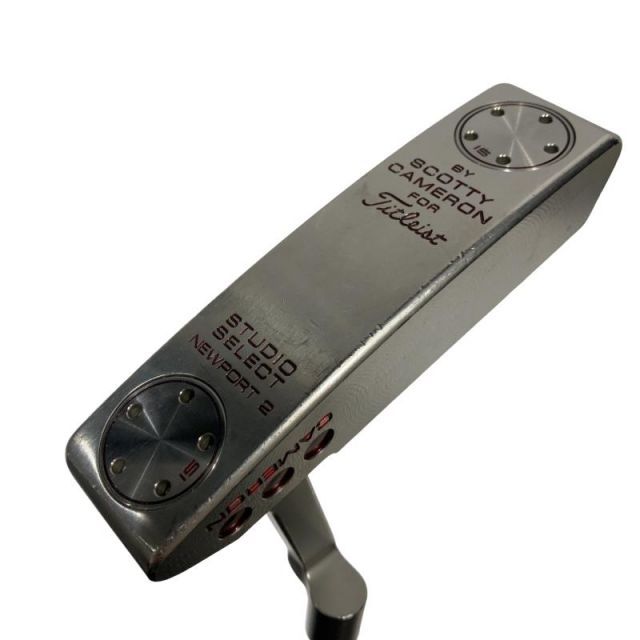 【中古】 タイトリスト SCOTTY CAMERON STUDIO SELECT NEWPORT 2 34インチ(15g) パター PT スチール (フレックスその他) メンズ 男性用 右利き 右用 Cランク ゴルフクラブ