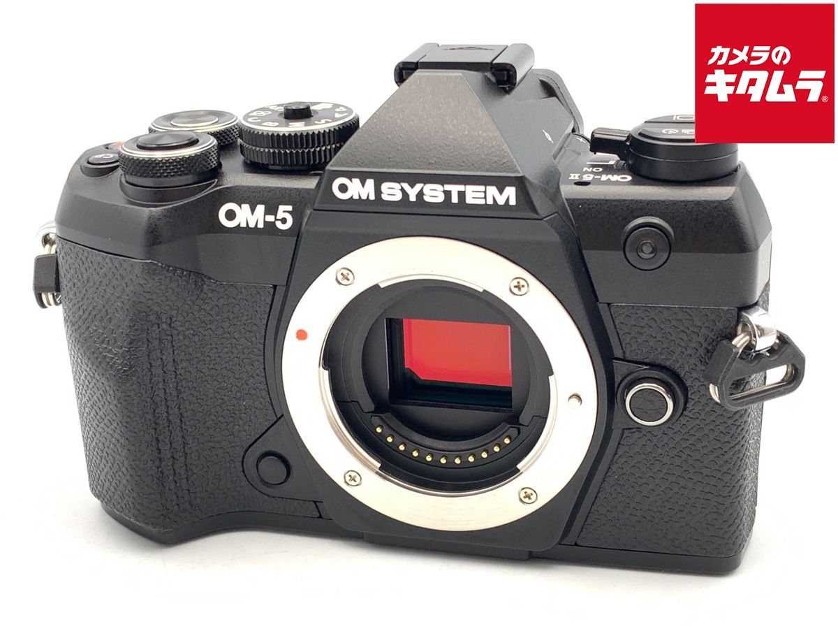 【中古】 【美品】 OM SYSTEM OM-5 Mark II ボディ ブラック