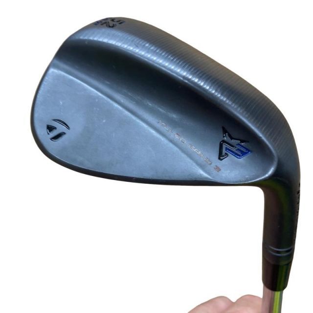 【中古】 テーラーメイド Taylor Made MILLED GRIND 3(ブラック) 52°/09° ウェッジ WG Dynamic Gold (フレックスS) メンズ 男性用 右利き 右用 Cランク ゴルフクラブ