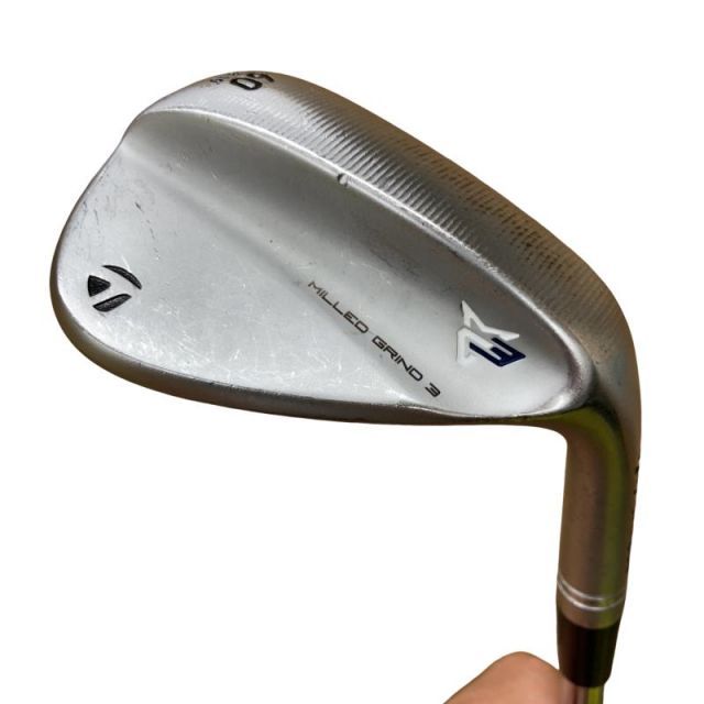 【中古】 テーラーメイド Taylor Made MILLED GRIND 3 60°/12° ウェッジ WG Dynamic Gold (フレックスS) メンズ 男性用 右利き 右用 Cランク ゴルフクラブ