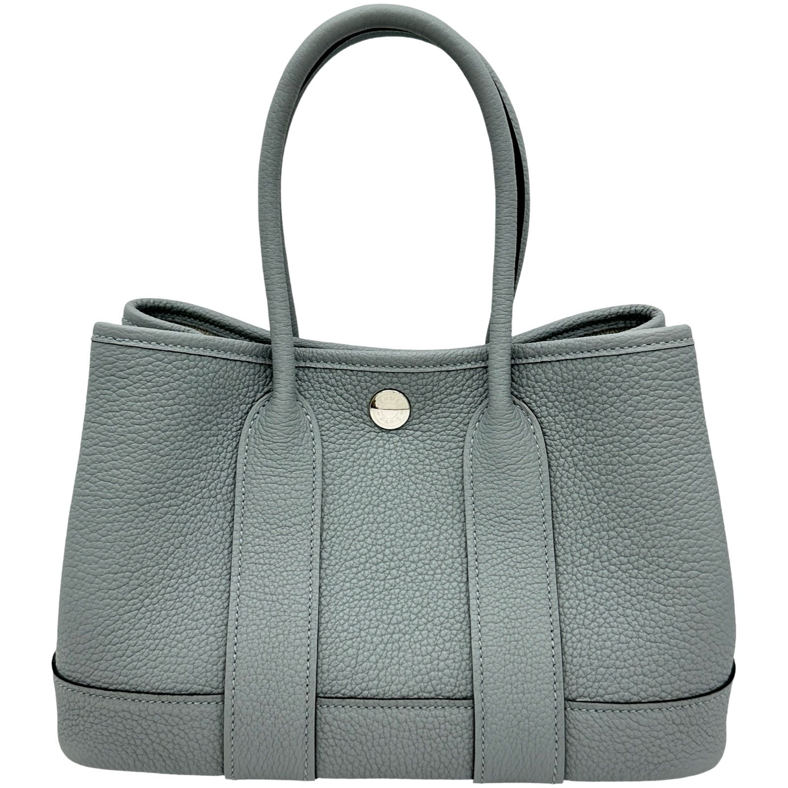 エルメス HERMES ネオガーデン23 K刻印 グリパンタン/シルバー金具 ネゴンダ レディース ハンドバッグ