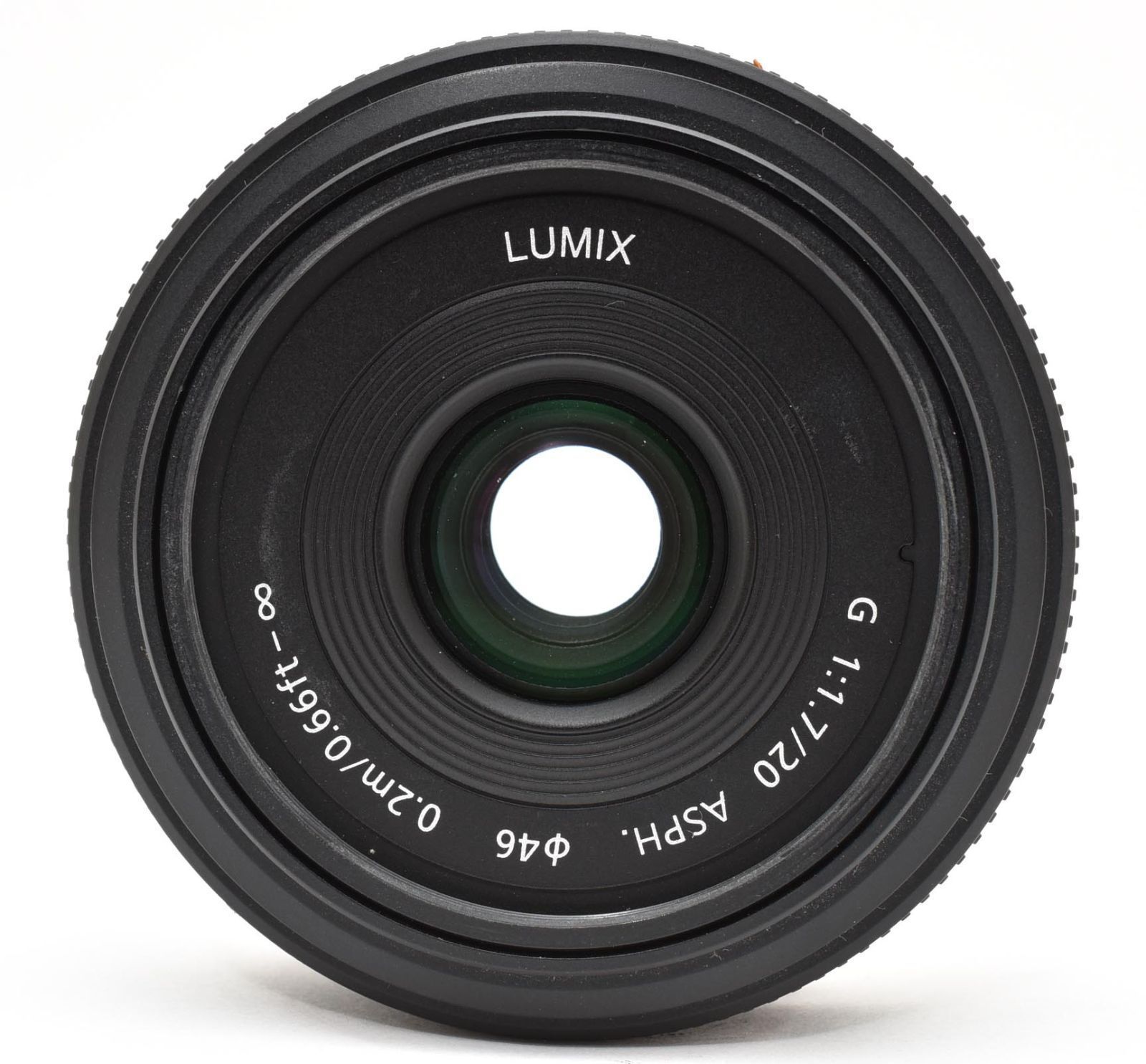 F12[8065]☆新品級☆ パナソニック Panasonic LUMIX G 20mm F1.7 ASPH