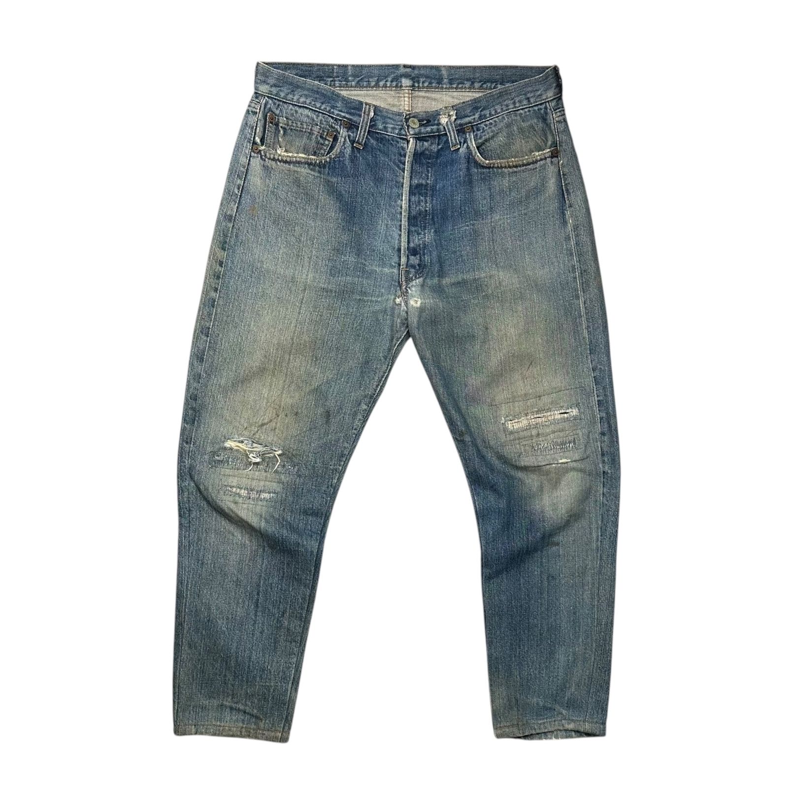 Levi's(リーバイス) 1975’s 501 Early 66 Model Vintage Denim Pants 66前期 ヴィンテージ デニム パンツ 実寸約W34.5 インディゴ 70's 70年代 1975年12月製造