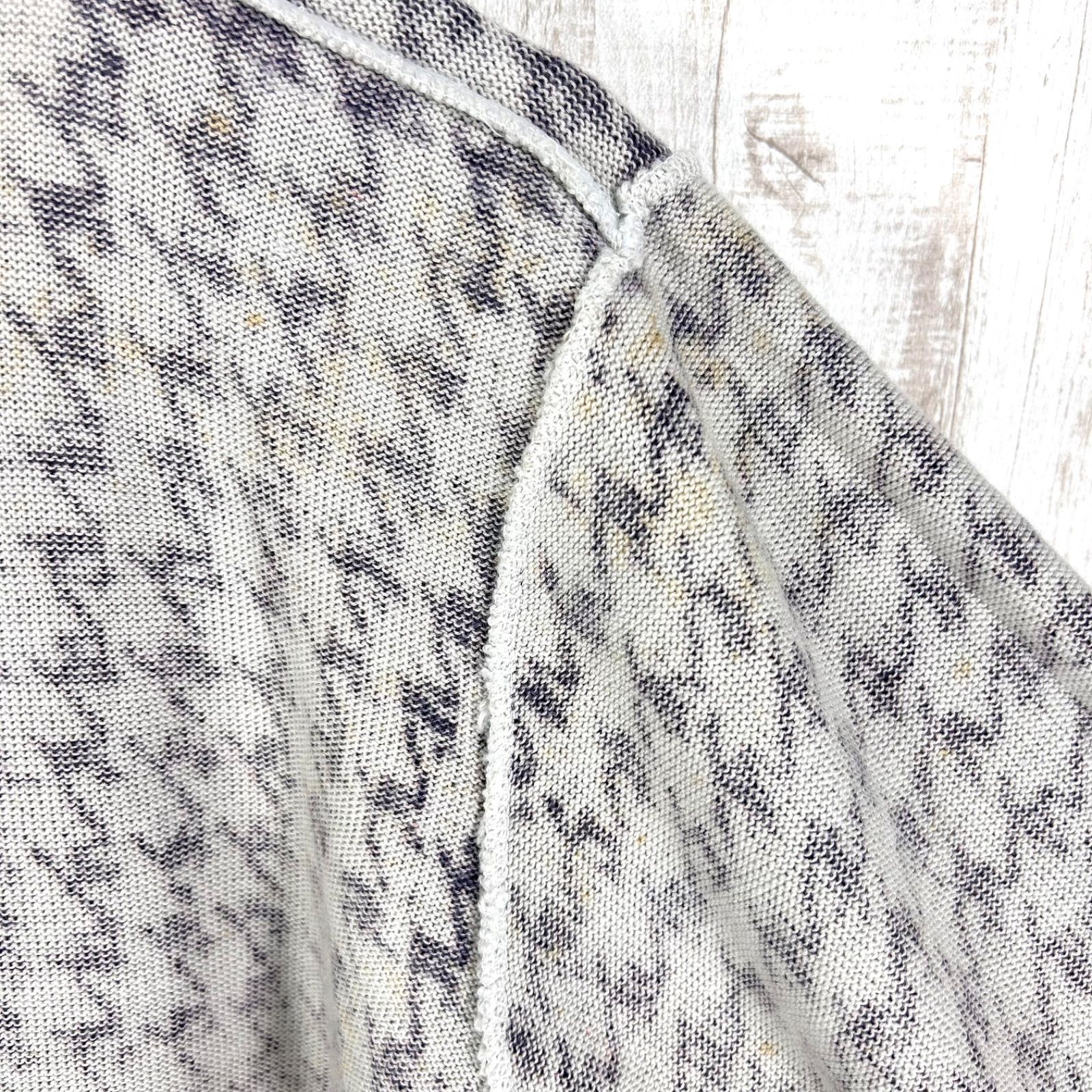 新品未使用 Blumarine ブルマリン フラワーモチーフ チェック ウール