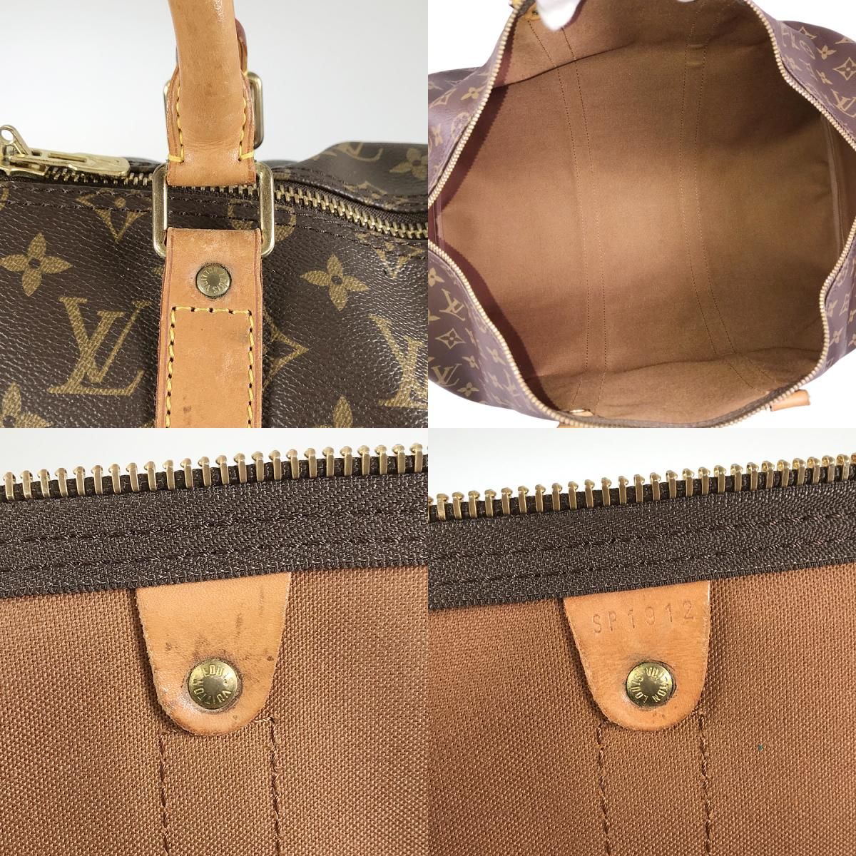 ルイ・ヴィトン LOUIS VUITTON モノグラム キーポル 50 M41426 PVC