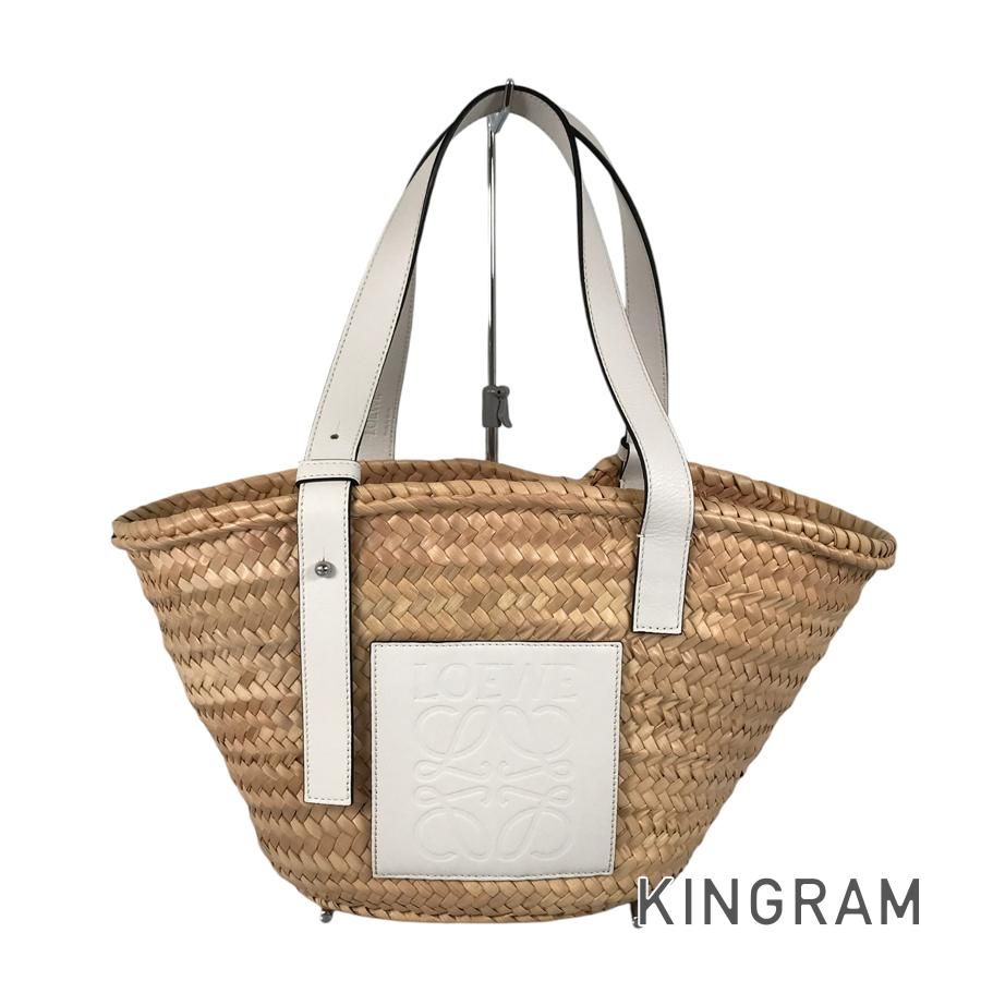 ロエベ LOEWE バスケット バッグ ミディアム ラフィア トートバッグ st