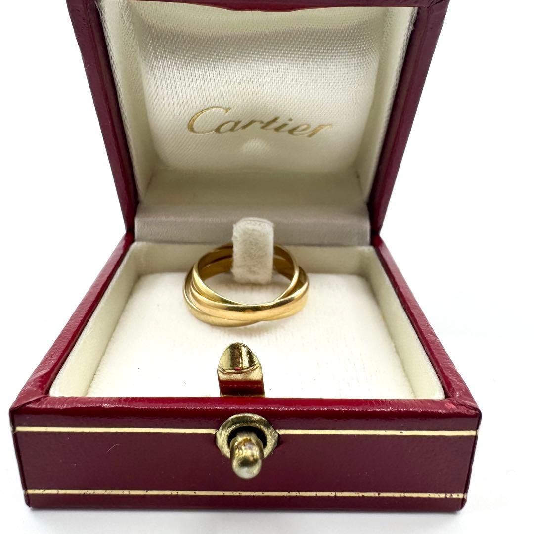 カルティエ トリニティリング 指輪 K18 ゴールド Cartier 13号 箱
