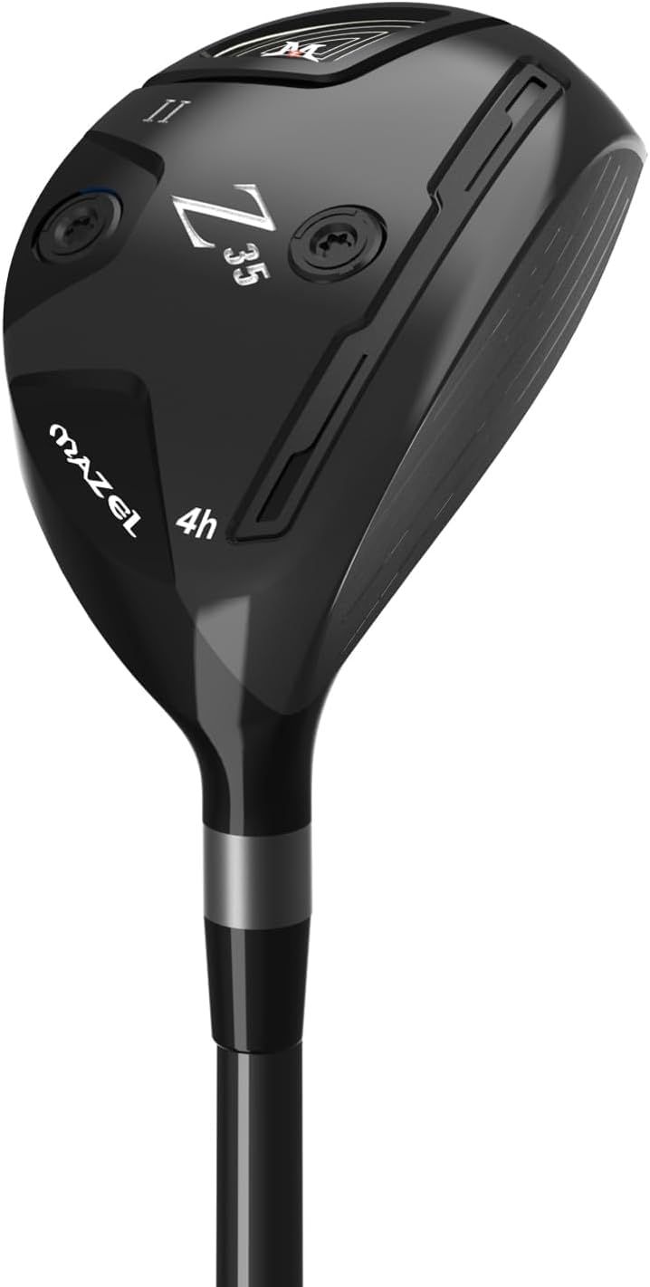新品 MAZEL (マゼル) レスキュー ゴルフクラブ ユーティリティ カーボンシャフト メンズ 右利き用 (カーボン（Z35 II-ブラック） フレックス:R 21 度 右)
