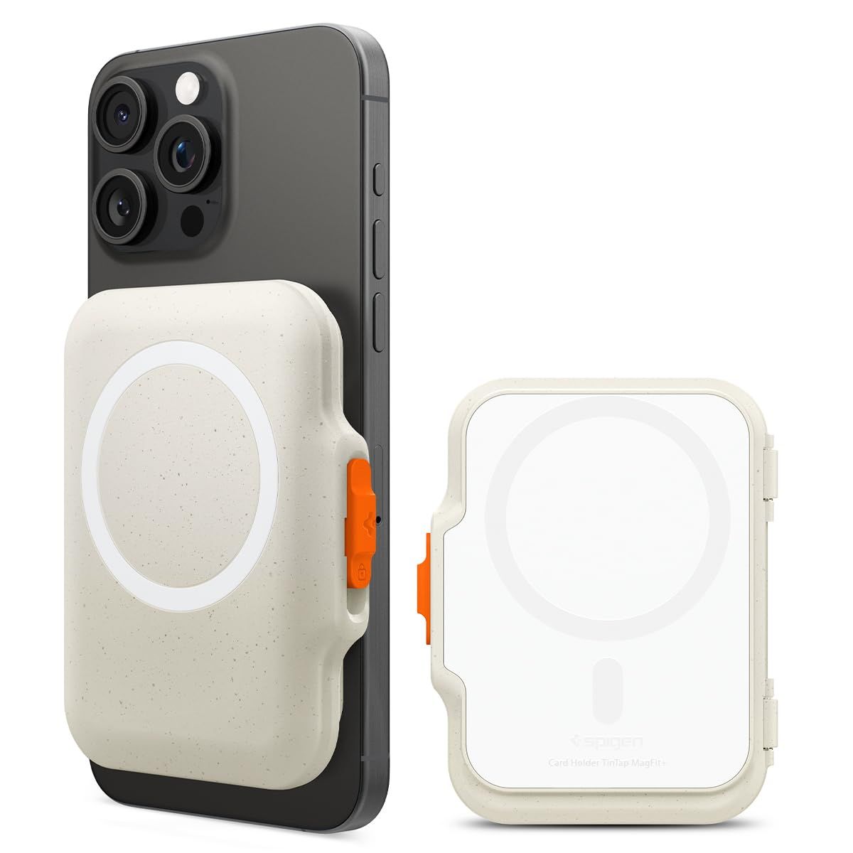 新品 [Spigen] MagSafe対応 カードケース PixelSnap対応 カードケース 6枚入り 貴重品収納可能 MagSafeアクセサリー装着可能 iPhone 17/16/15/14/13/12シリーズ Pixel 10a マグネット式ウォレット