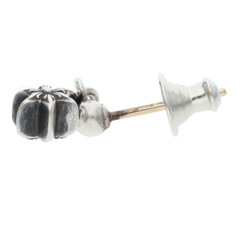 確実正規品　クロムハーツ TNY STR DRP 1/タイニースタードロップ クロムハーツ TNY STR DRP 1/タイニースタードロップ シルバーピアス