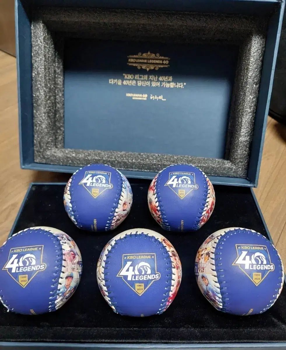 KBO レジェンド 40周年 記念 野球ボール セット 49,318円