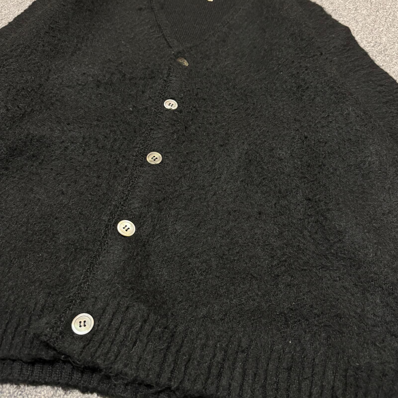 参考上代68200円 SAINT MICHAEL 24AW MOHAIR CARDIGAN モヘア
