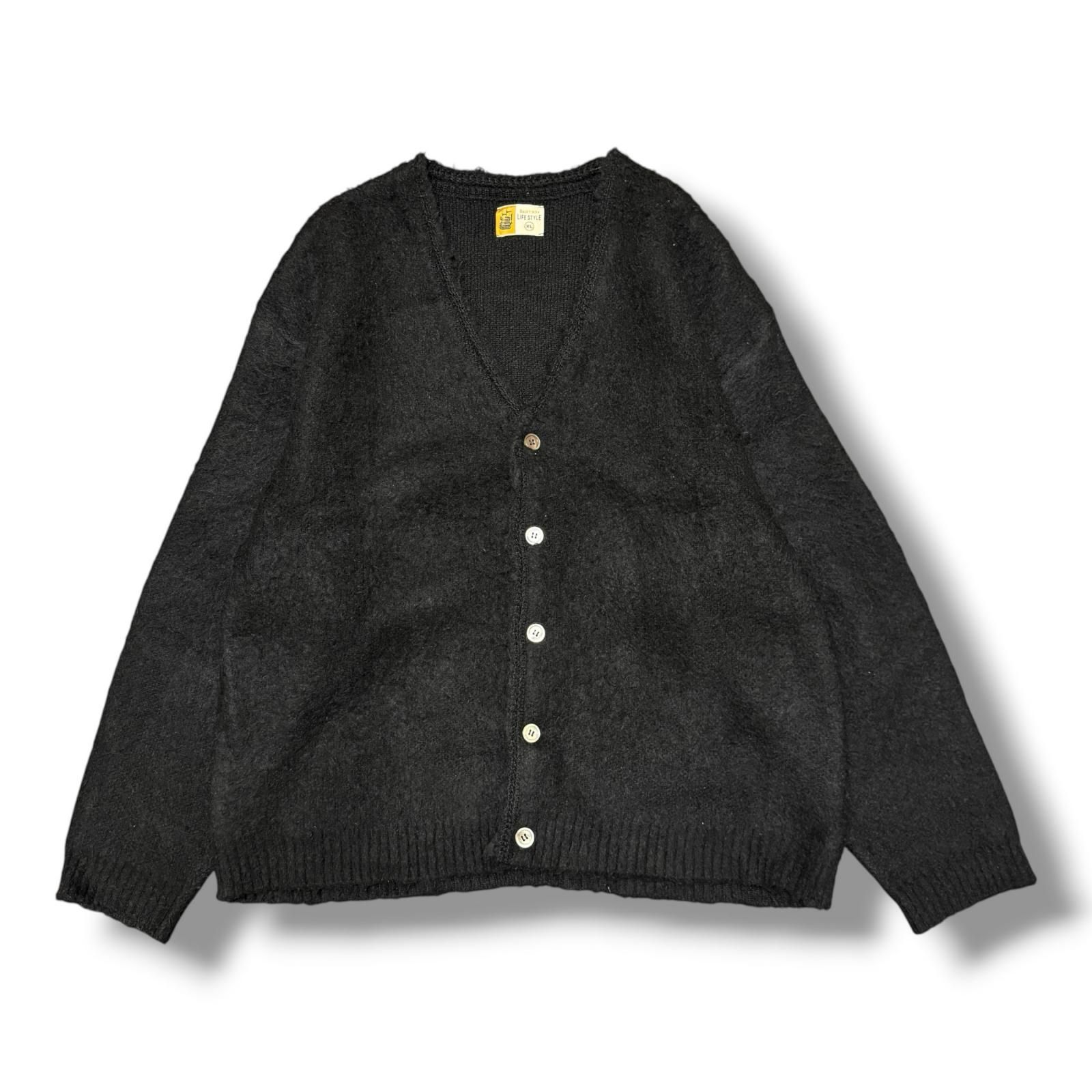 参考上代68200円 SAINT MICHAEL 24AW MOHAIR CARDIGAN モヘア