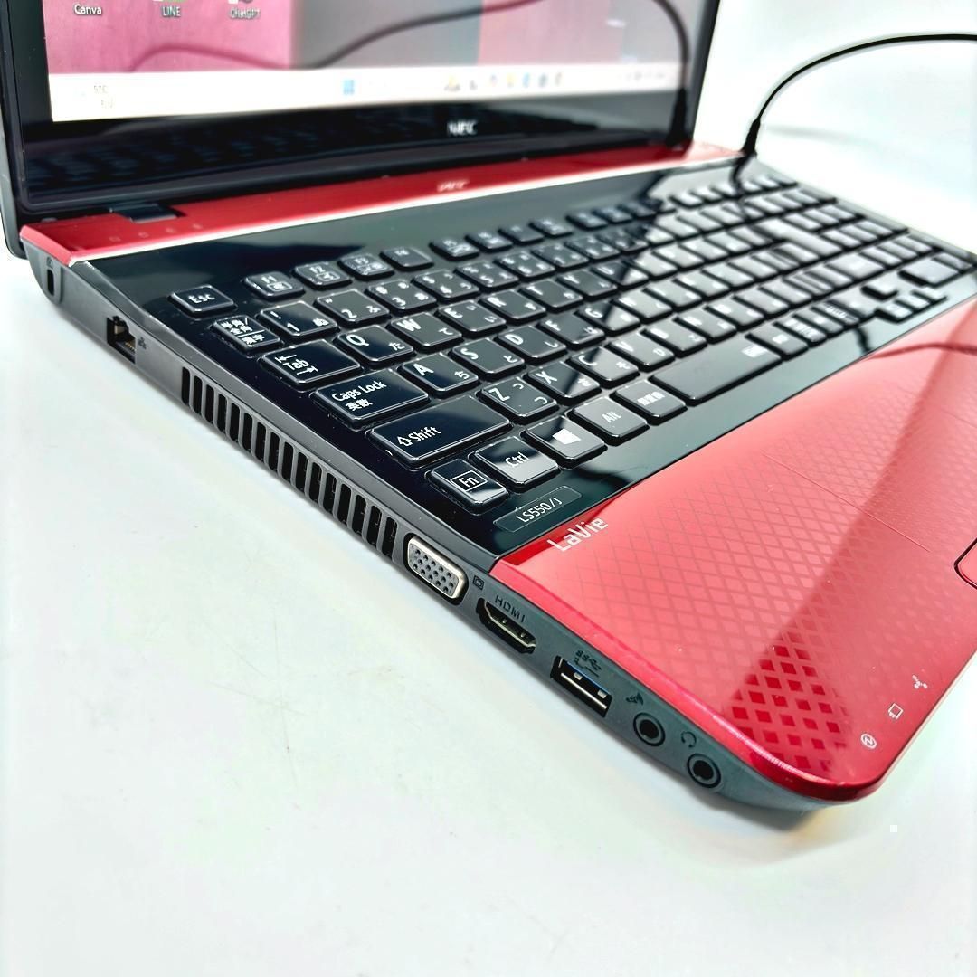 ノートパソコン Windows11 Corei7 新品SSD オフィス付 A17 - メルカリ