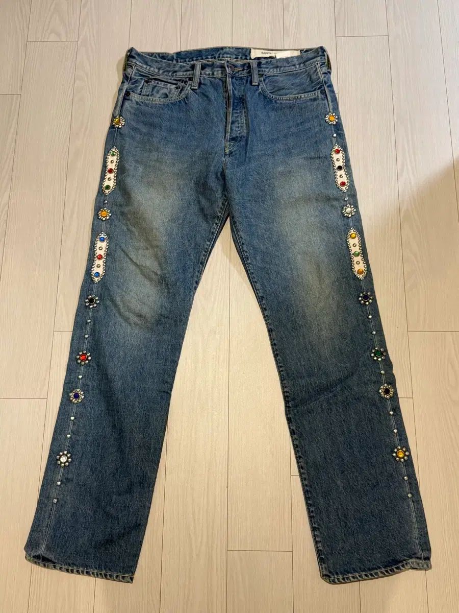 キャピタル 14オンス モンキー シスコ ジェムストーン パンツ Indigo 34