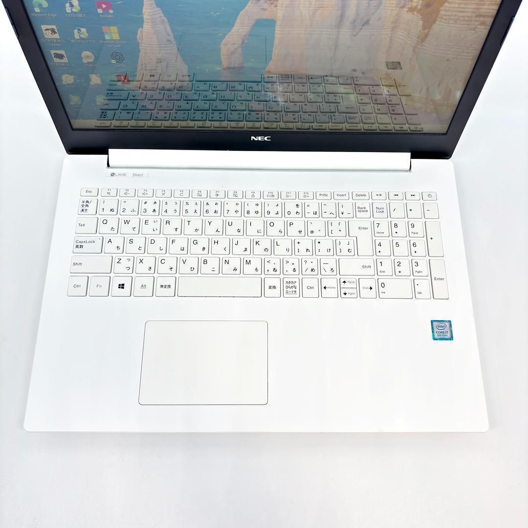 NECノートPC Win11 第8世代i7 SSD512GB - メルカリ
