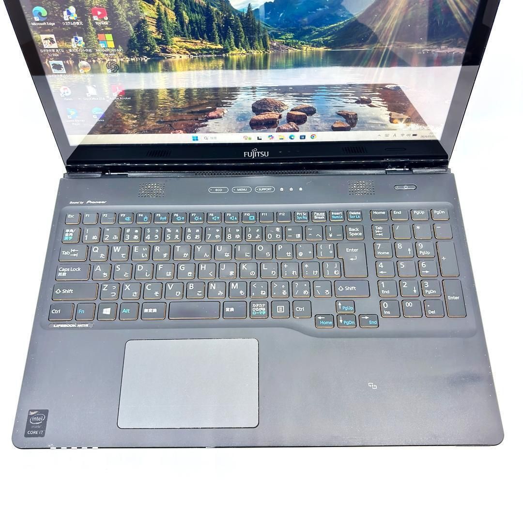 富士通 ノートパソコン Corei7 SSD タッチパネル Win11 A75 - メルカリ 富士通 ノートパソコン Corei7 SSD タッチパネル Win11 A75 - メルカリ