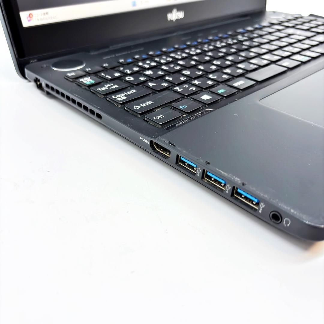 富士通 ノートパソコン Corei7 SSD オフィス付き Win11 A74 - メルカリ