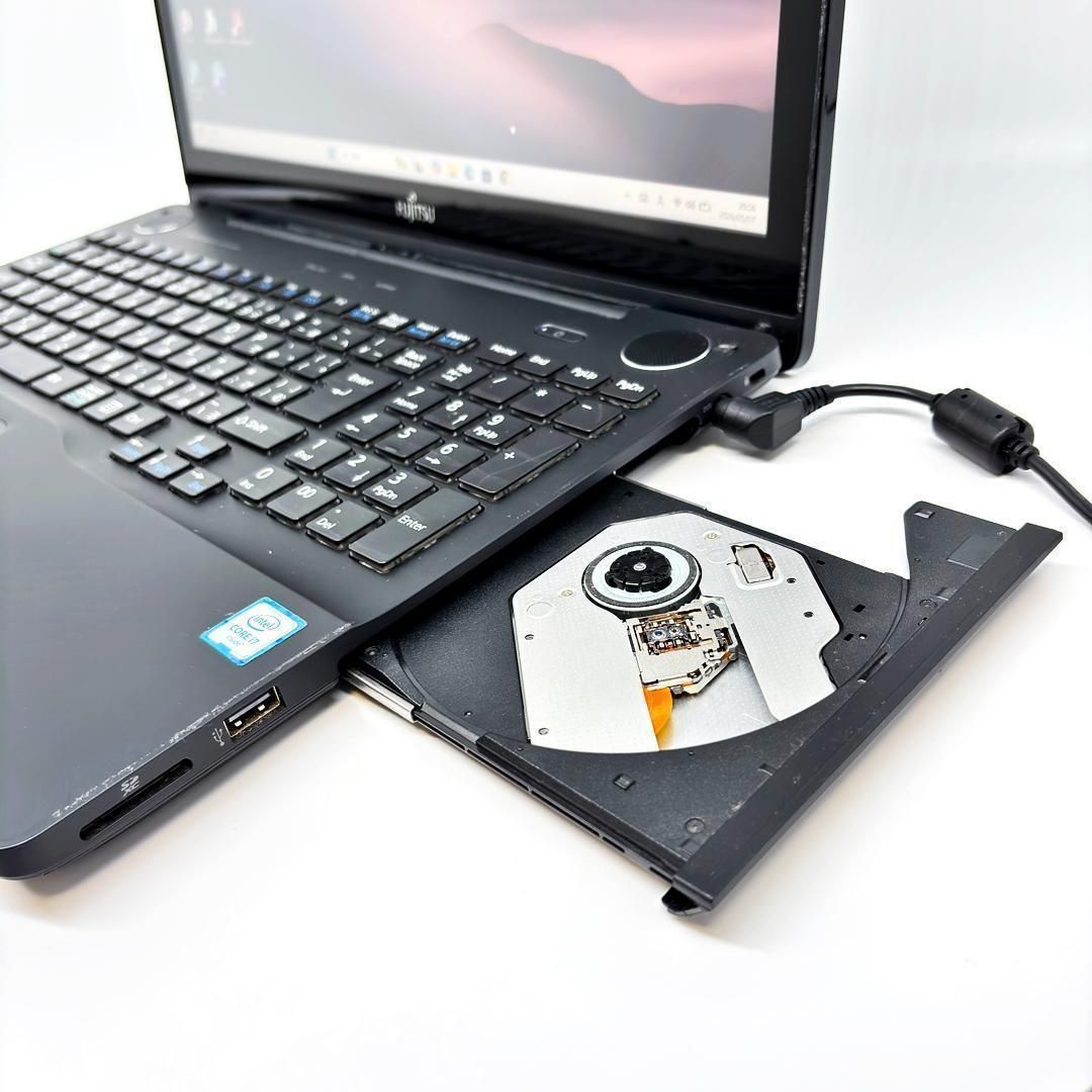 富士通 ノートパソコン Corei7 SSD オフィス付き Win11 A74 - メルカリ
