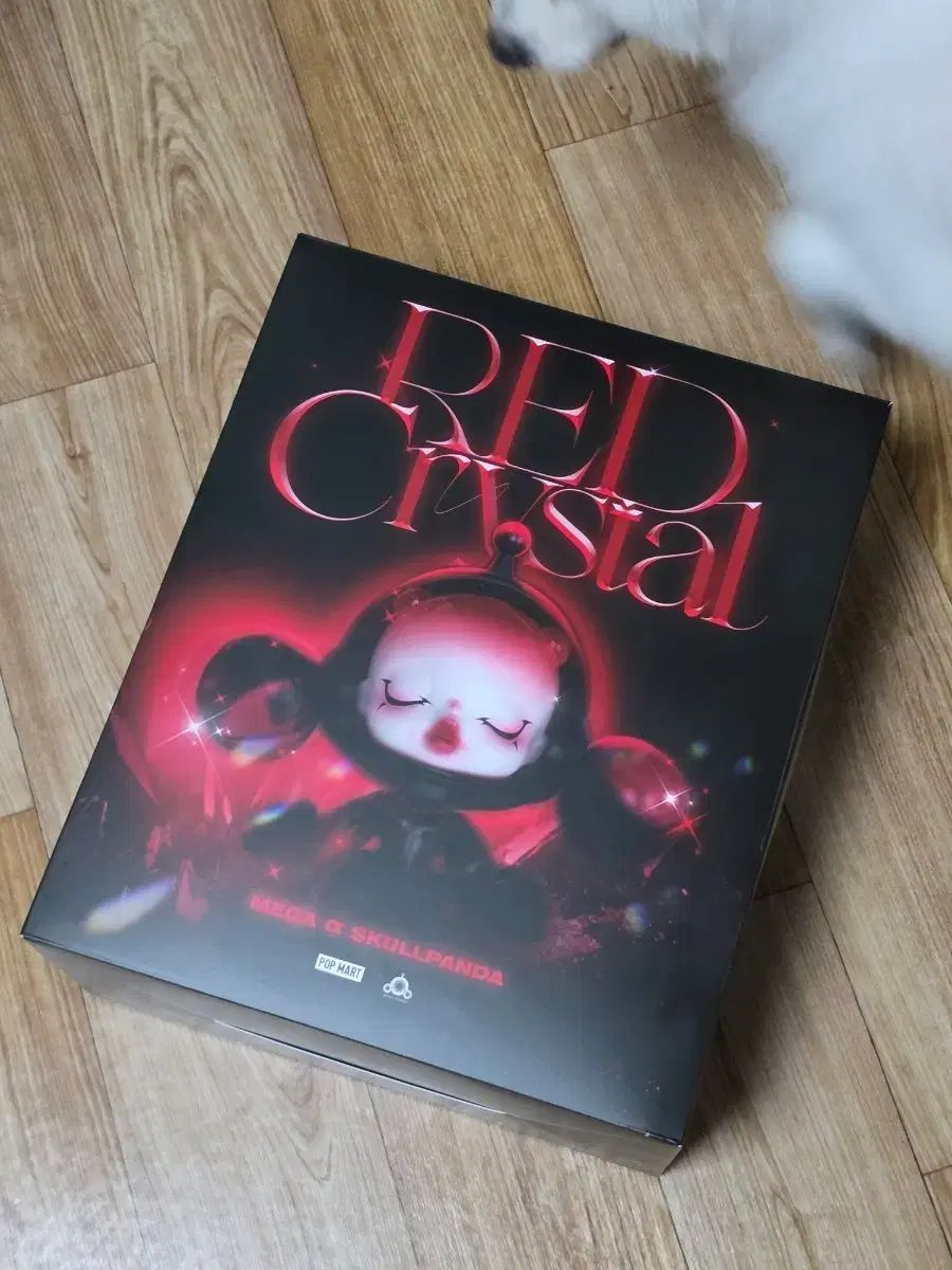 ポップマート スカルパンダ RED CRYSTAL 400%