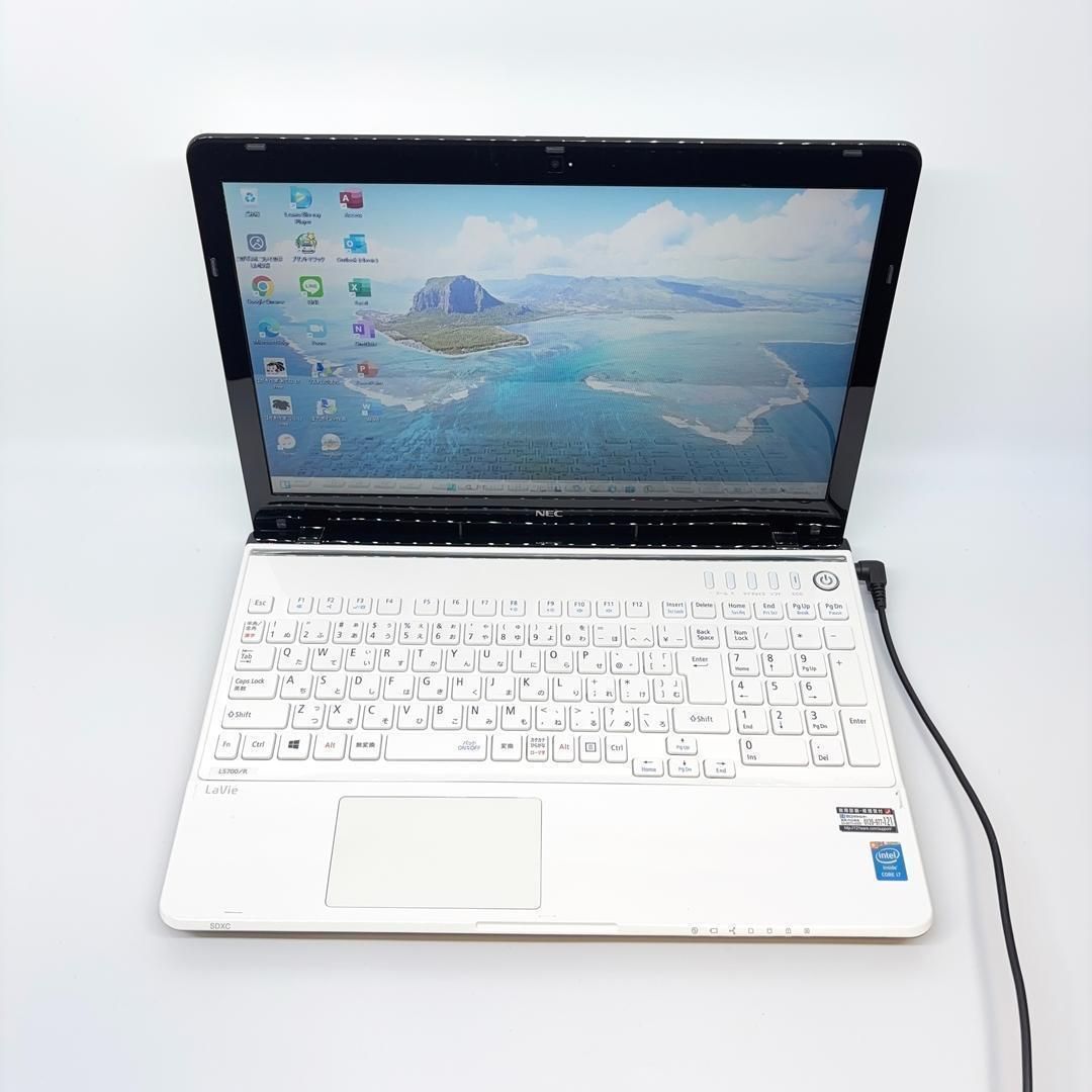 NEC Corei7 SSD Win11 Office A70 中古ノートPC - メルカリ