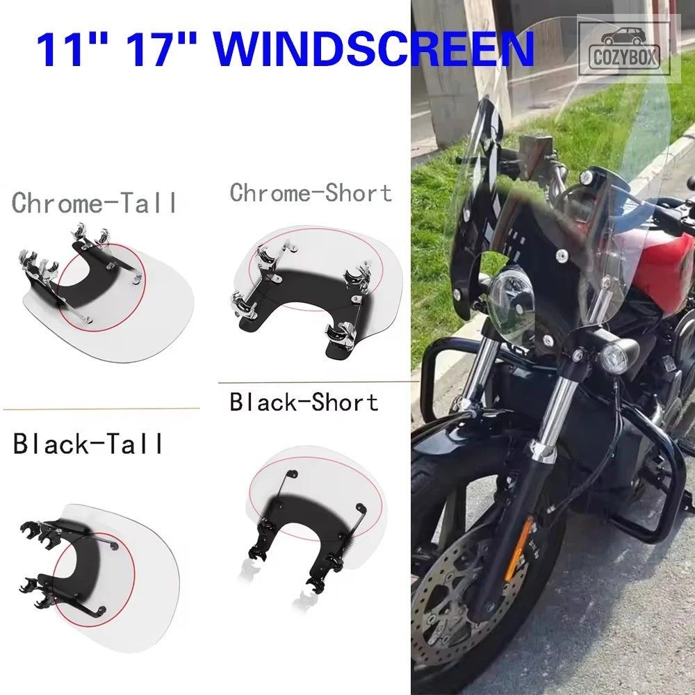 RH975 11インチ/17インチ スポーツコンパクトウインドシールドディフレクターウインド 26,750円