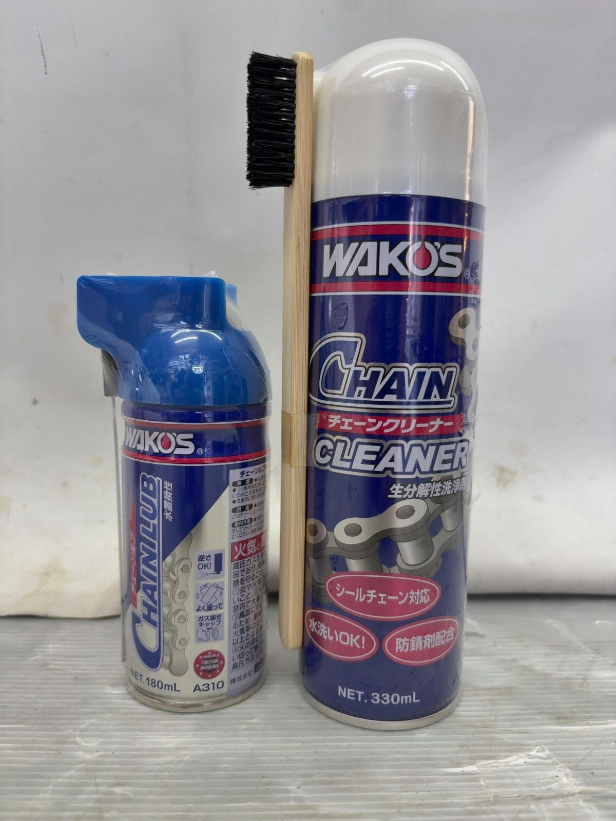新品 WAKO'S チェーンクリーナー CHA-C 330mL チェーンルブ CHL A310