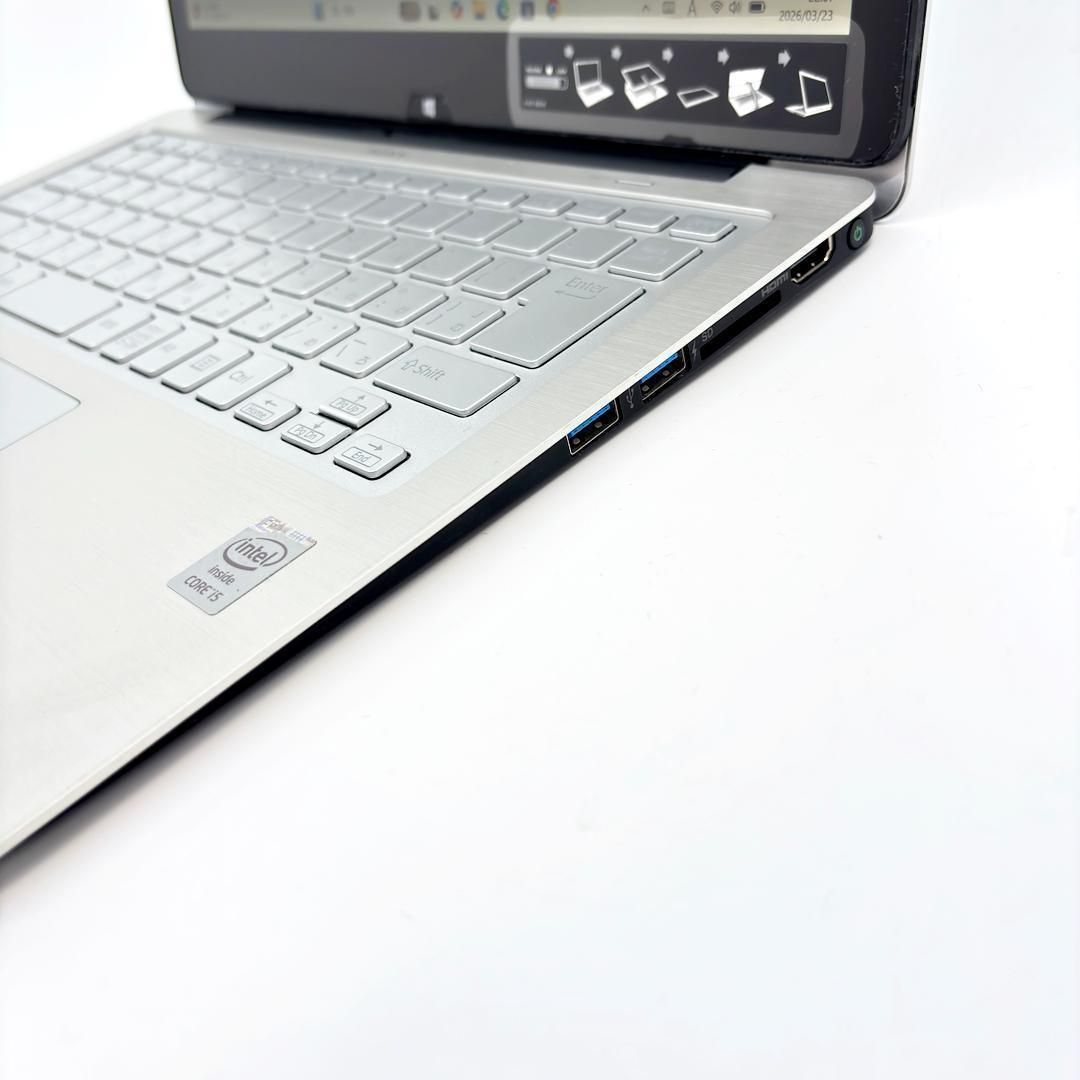 ノートPC SONY VAIO ノートパソコン Corei5 SSD Win11 D4