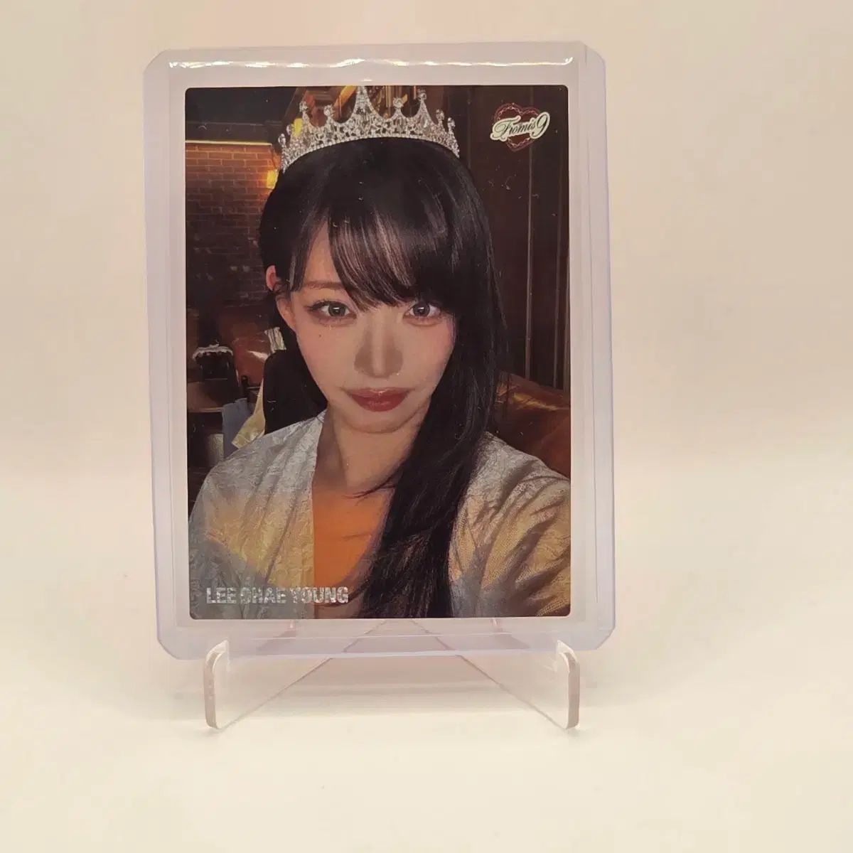 テレカ fromis_9(プロミスナイン・プミナ) イ・チェヨン(LEE CHAEYOUNG) 99限定 セルフィー カード