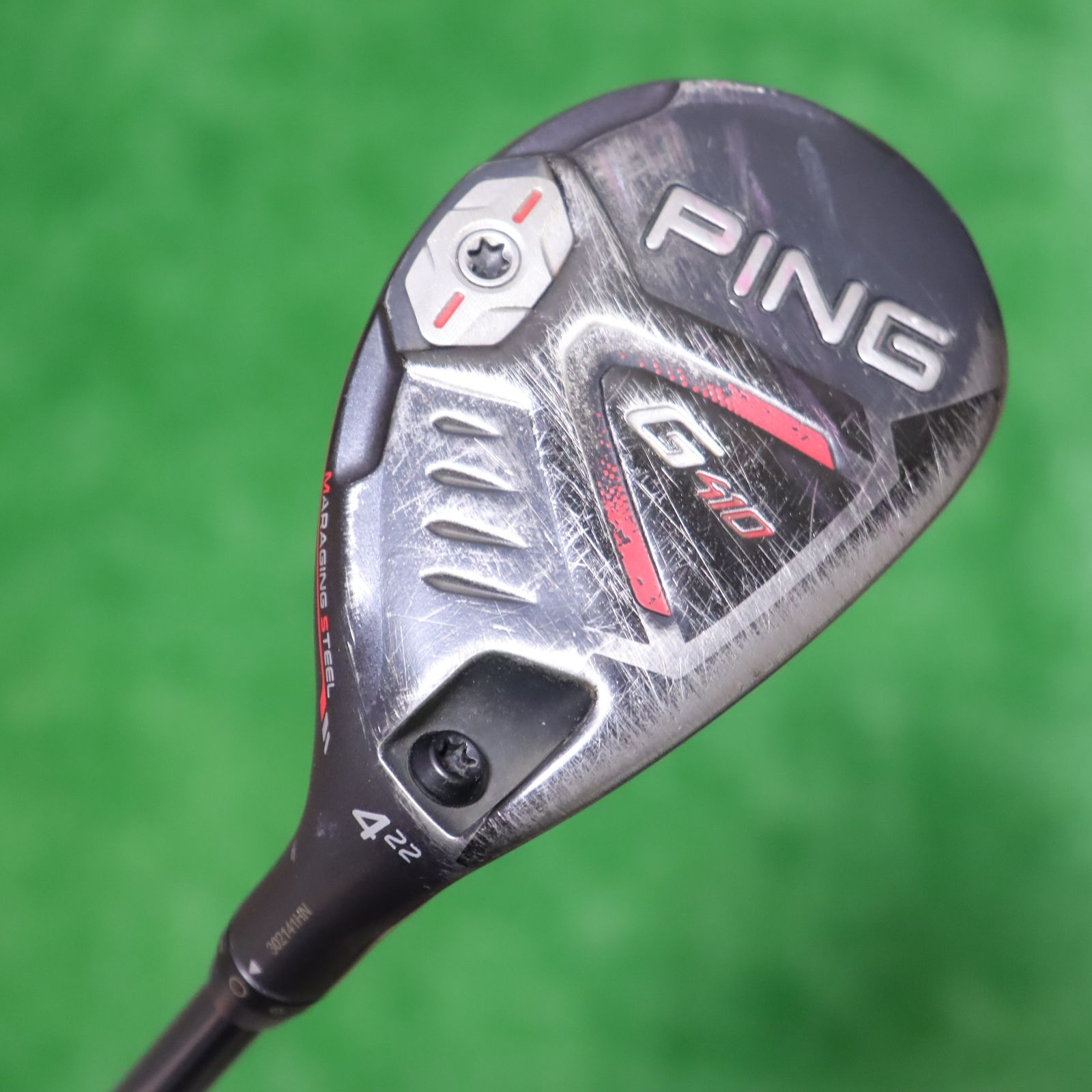 PING G410 4U 純正カーボンS ユーティリティ ハイブリッド 22度