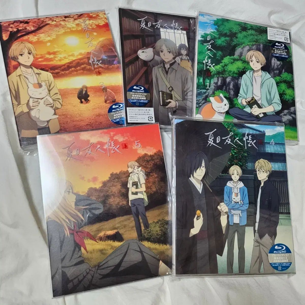 夏目友人帳 Blu-ray Disc BOX Blu-ray&DVD 第1巻 2024.12.25