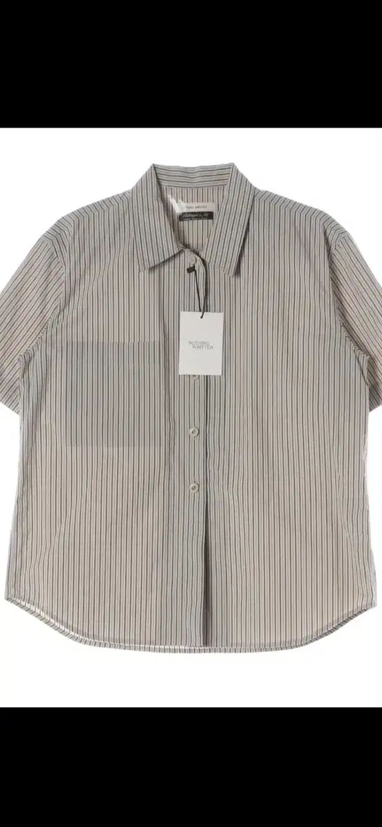 (新品)ナッシングリトゥン ストライプ半袖シャツ