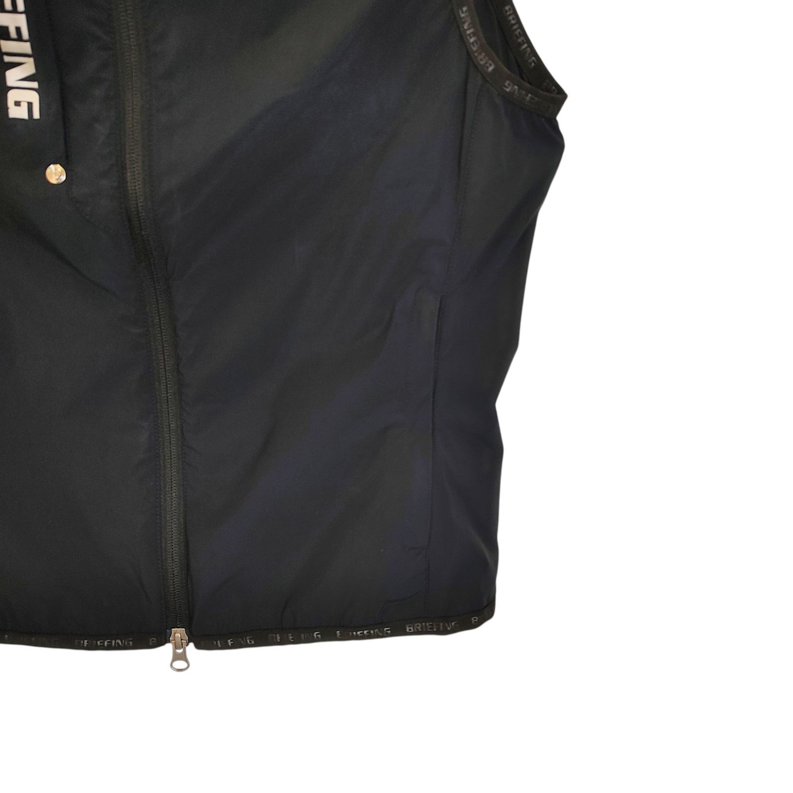 BRIEFING ブリーフィング レディース ウィンドブレーカー S ブラック BRIEFING GOLF ブリーフィングゴルフ 24SS POCKETABLE WIND VEST