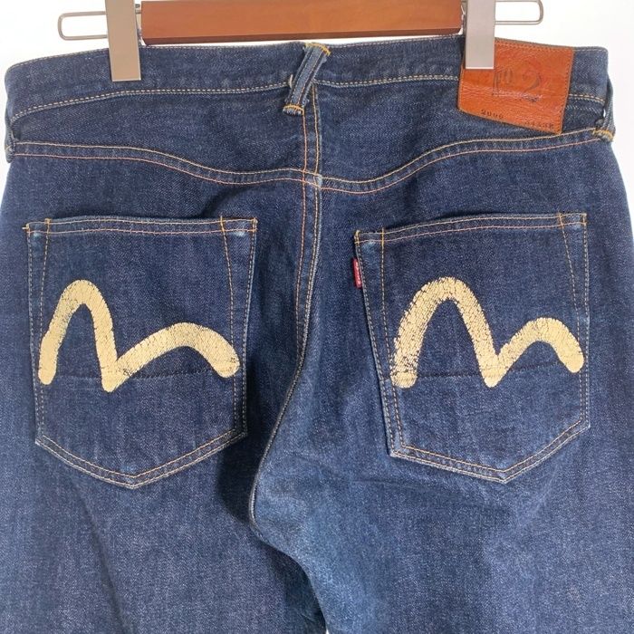 EVISU エヴィス No.2 ストレートデニムパンツ カモメペイント
