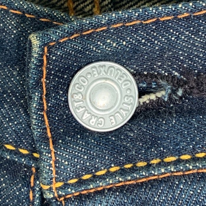 EVISU エヴィス No.2 ストレートデニムパンツ カモメペイント