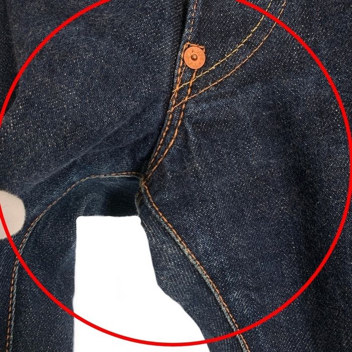 EVISU エヴィス No.2 ストレートデニムパンツ カモメペイント