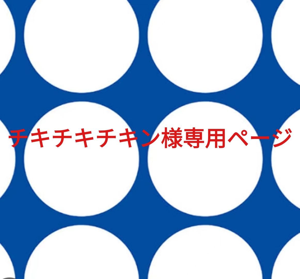 チキチキチキン様専用ページです。