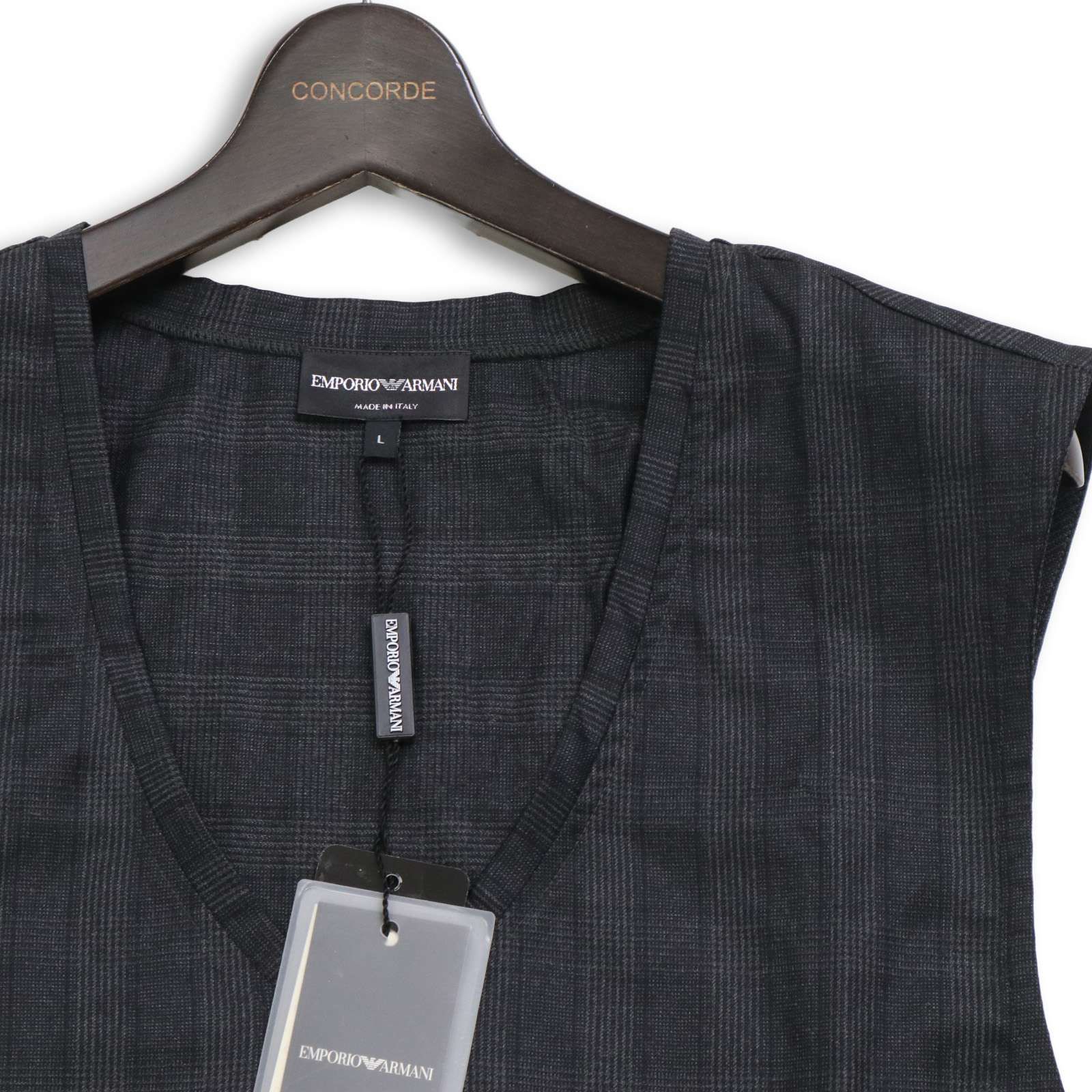 新品 イタリア製】 EMPORIO ARMANI エンポリオ アルマーニ グレン 