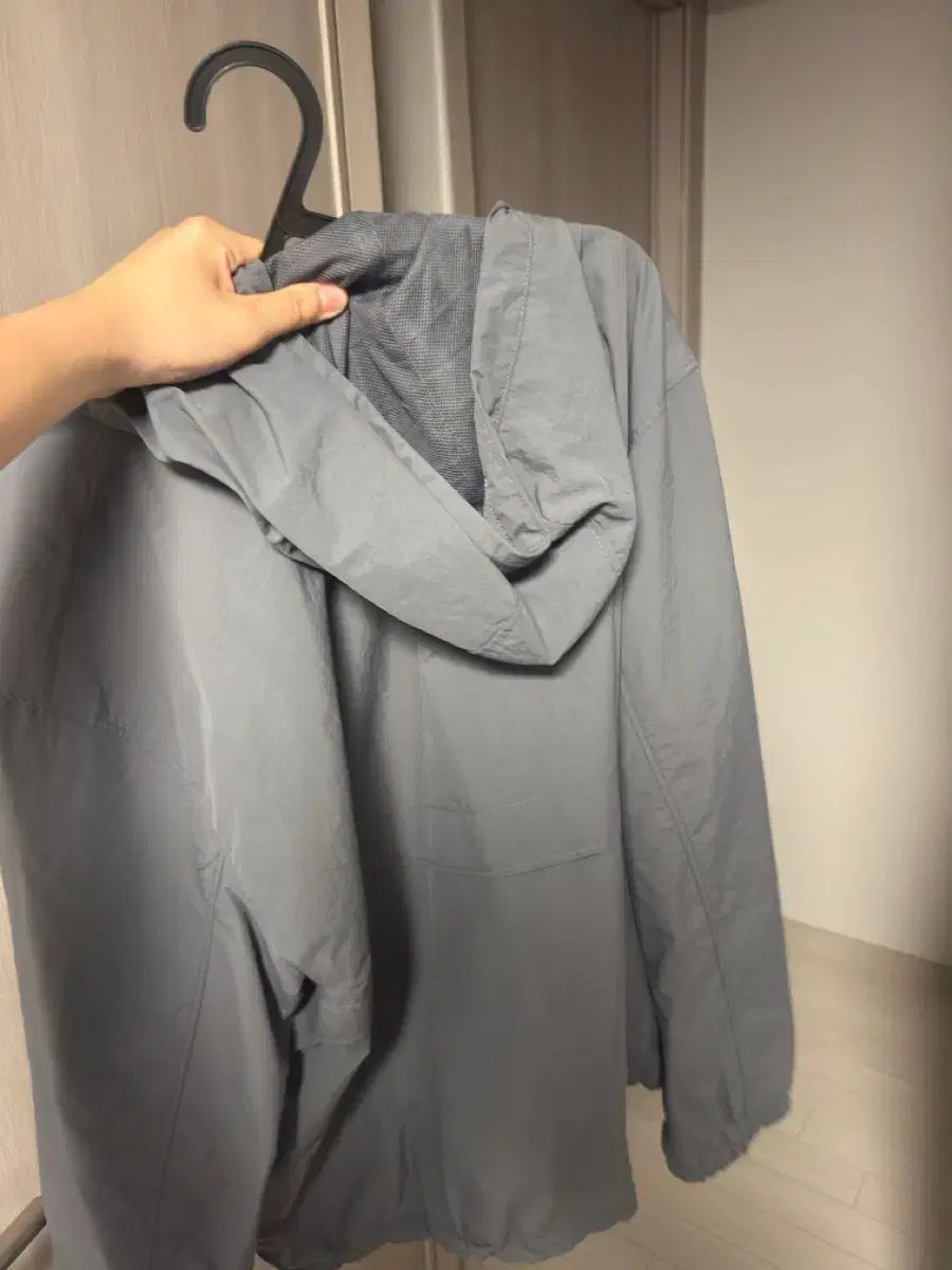 H&M エイチ・アンド・エム ラム ウィンドブレーカー