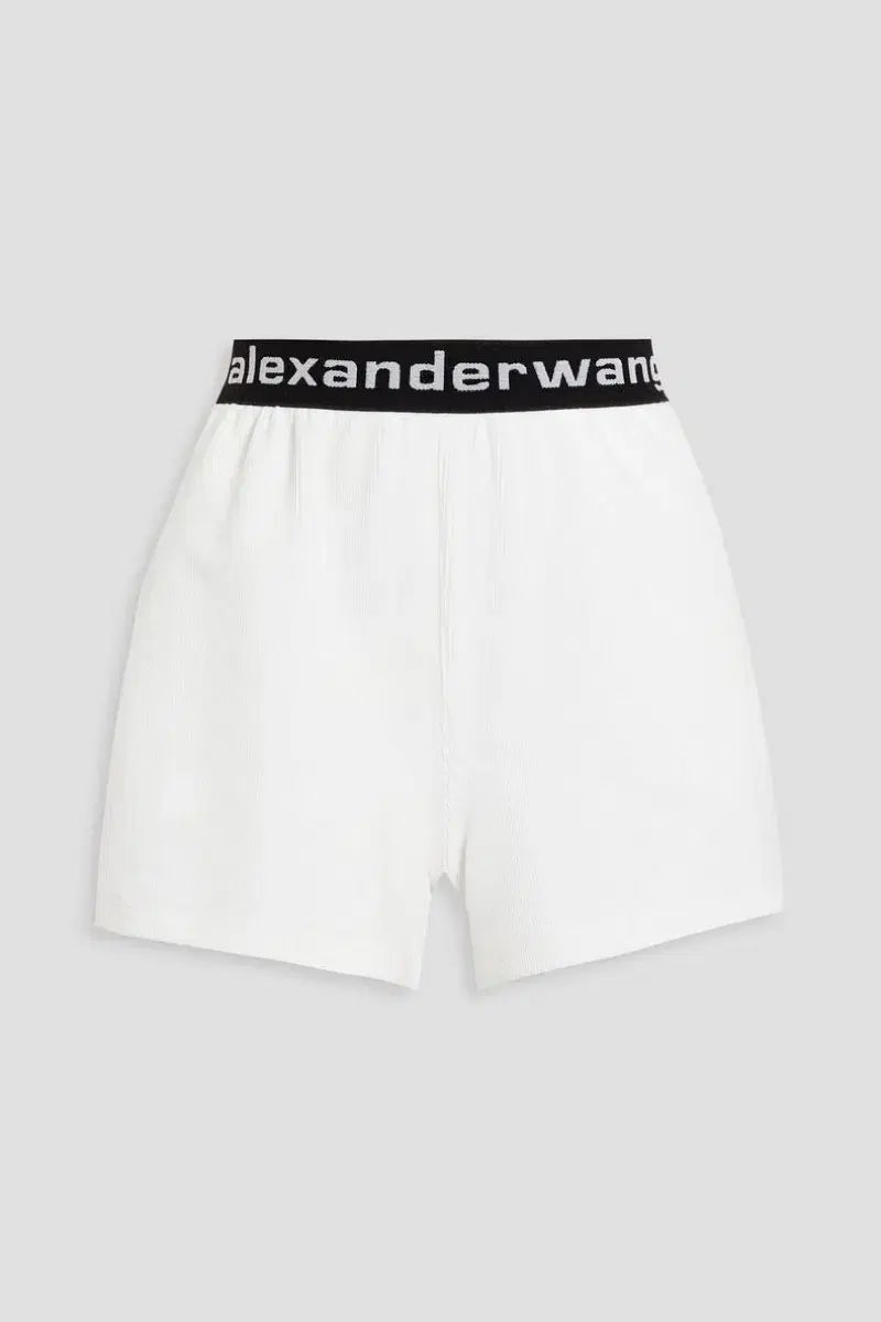Alexander Wang アレキサンダーワング ロゴ コーデュロイ ハーフパンツ